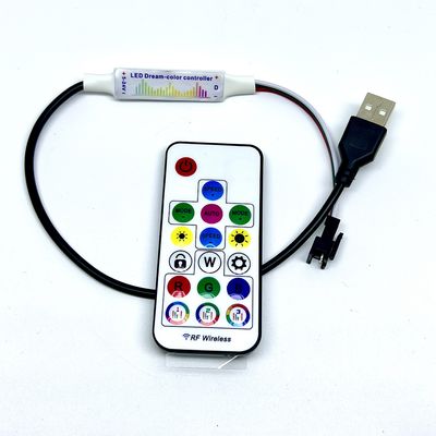 呼吸する多色のラン・ストリームが付いている1903LEDピクセルLED音楽コントローラー