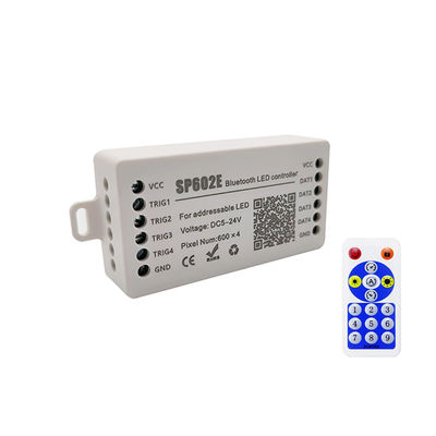 SP602E 4 出力 LED ストリップ スマート コントローラ SM16703 1903 フルカラー ピクセル ストリップ ライト