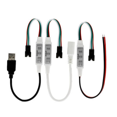 魔法のカラー ストリップWS2811のために制御可能なSP002E LEDピクセル コントローラーの小型3キー