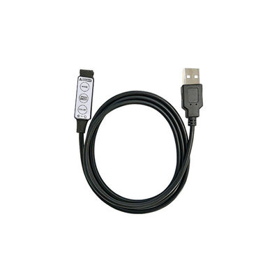 USB 5VはLEDのLED RGBのカラー ストリップ ライトのための小型コントローラー3のキーに動力を与えた