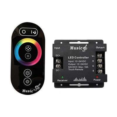 無線RF遠隔LEDのコントローラー、5050軽いストリップのためのRGB LED音楽コントローラー18A