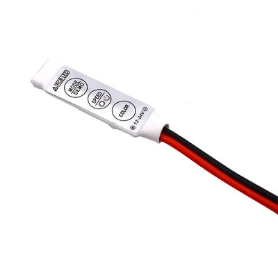 DC 24V LEDの5050 Rgbのカラー ストリップ ライトのための小型コントローラー3のキー3ボタン マニュアル
