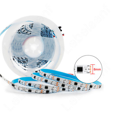 8mm狭いLEDピクセル滑走路端燈、RGB 5050 3535マジック夢色LEDのストリップ