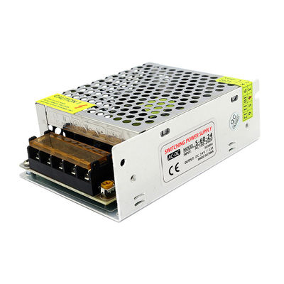 カスタマイズされた調整された転換の電源AC 100V 240VへのDC 24V 2.5A 60W