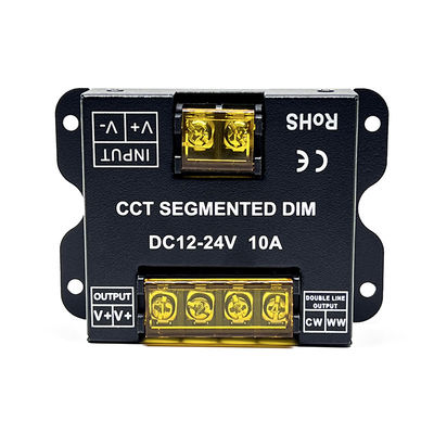 10A LEDのコントローラーの調光器DC 12V 24Vの二重色温度Rfの完全な接触