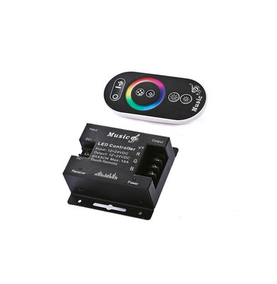 無線RF遠隔LEDのコントローラー、5050軽いストリップのためのRGB LED音楽コントローラー18A