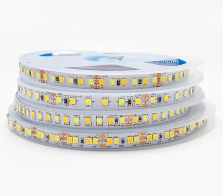 CCTの倍色の装飾的な照明のための調節可能な色温度LEDのストリップ180LEDs/M
