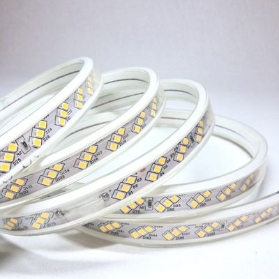 超明るい180leds/M単一色LEDのストリップ220v造る輪郭を描くことのために防水するため
