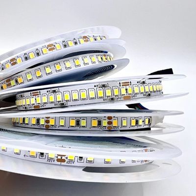 Smd 2835の調節可能な色温度LEDのストリップ120leds/M 8mm PCBの幅