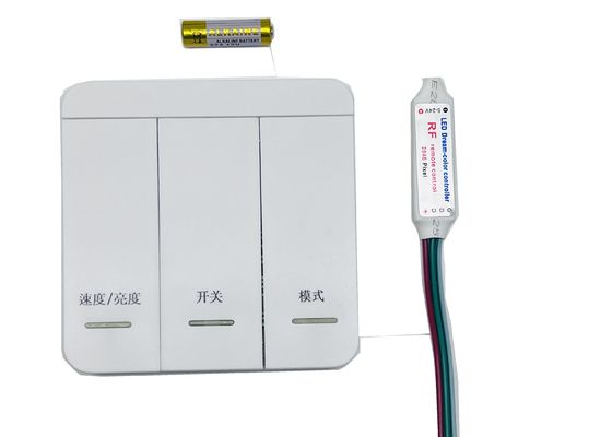ミニモノクロムストリーミングコントローラ RF無線リモコン 12v ホワイトライトランニングホース