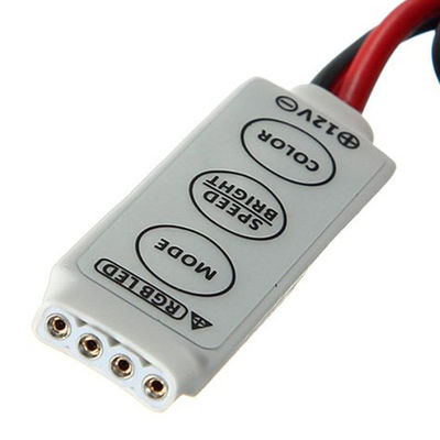 DC 5-24V LED ミニコントローラ 3チャンネル RGB LED ストライプライト