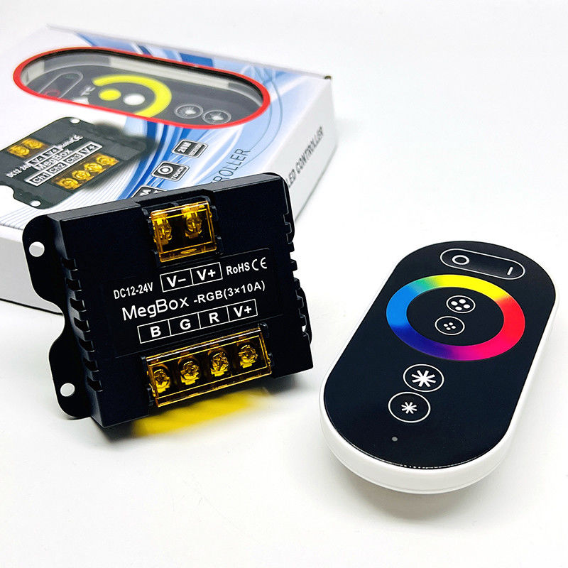 色の変更の呼吸の明るさの調節のための24V 30A LED RGBのコントローラー