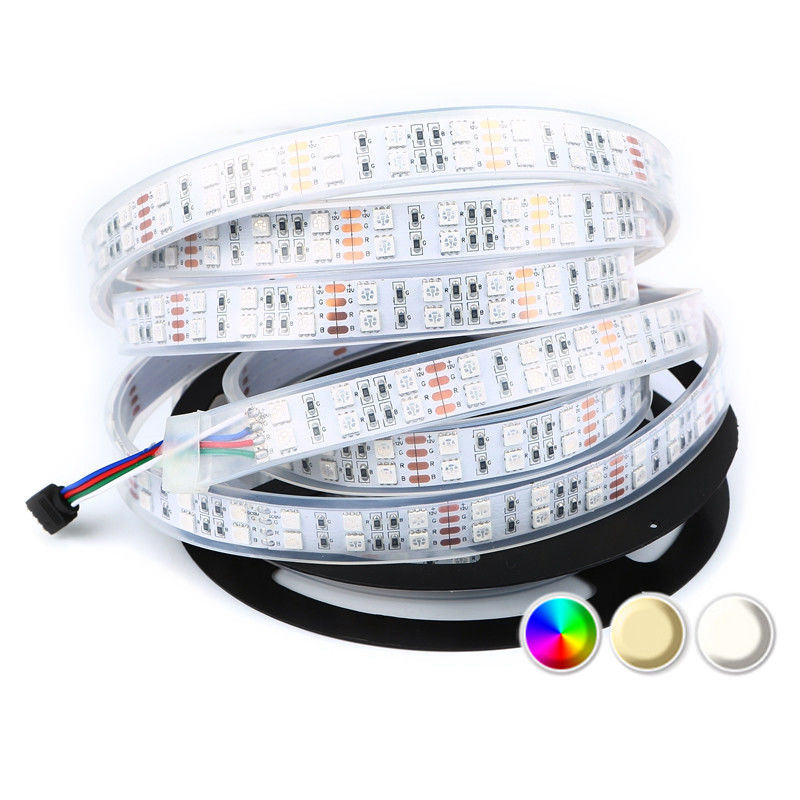 二重列景色の照明のための適用範囲が広いLED RGBの滑走路端燈SMD 5050 120LEDs/M