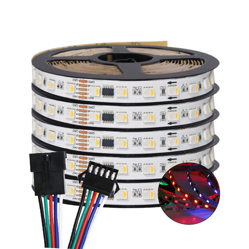 家の装飾のための1のDmx512アドレス指定可能なLEDのストリップSmd 5050 Rgbw Rgbww 4