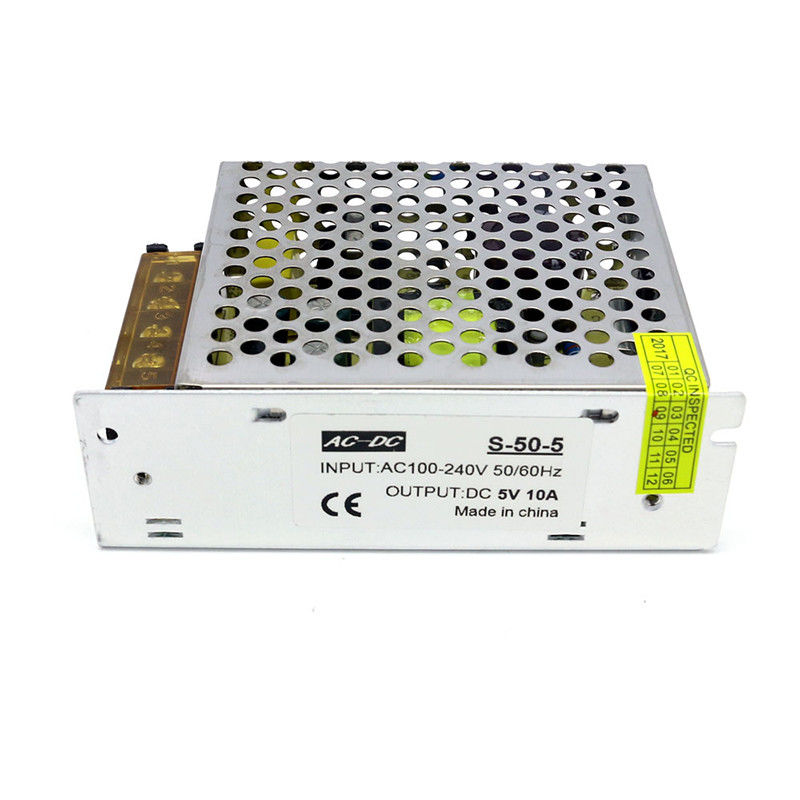 Dc 5V 10A 50Wの電圧転換の電源への転換の電源ライト変圧器AC 240V