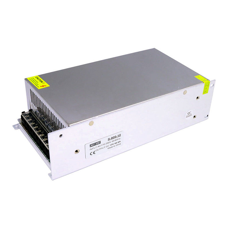 ファン220V ACへのDC 12Vのアルミニウム場合12Vの転換の電源800W
