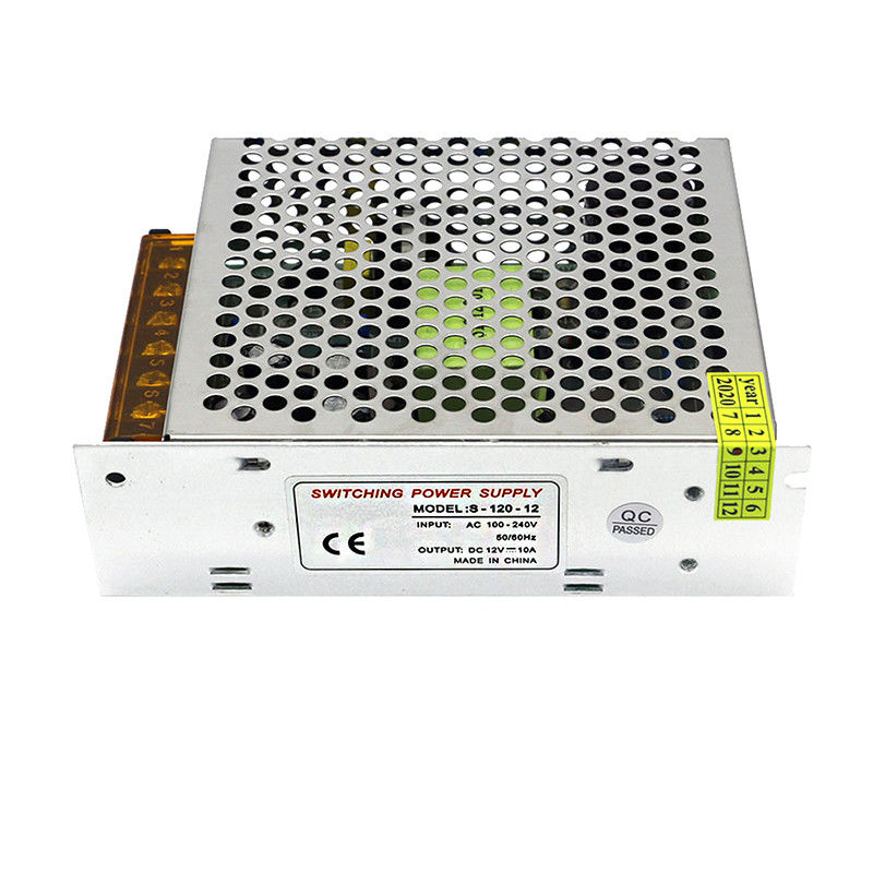 アルミニウム場合によって調整されるスイッチ電源100V - 240V ACへのDC 12V 10A 120W