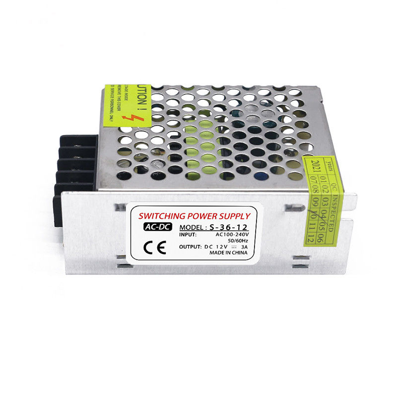 電圧安定器ドライブ力をつけるLEDのためのDC 12V 36W 3Aスイッチ電源