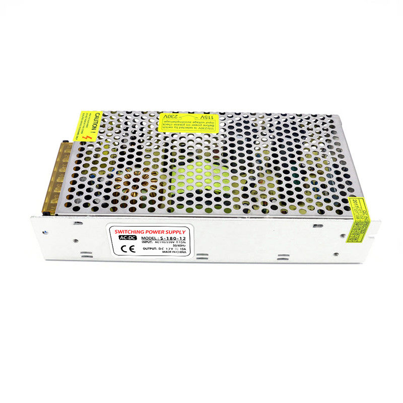 AC 100V 240V から DC スイッチ電源 DC 12V 180W 15A 50Hz 60Hz